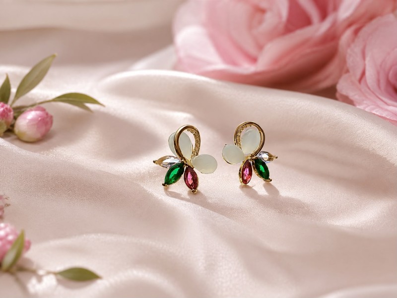 Bloom Petal Stud Earrings