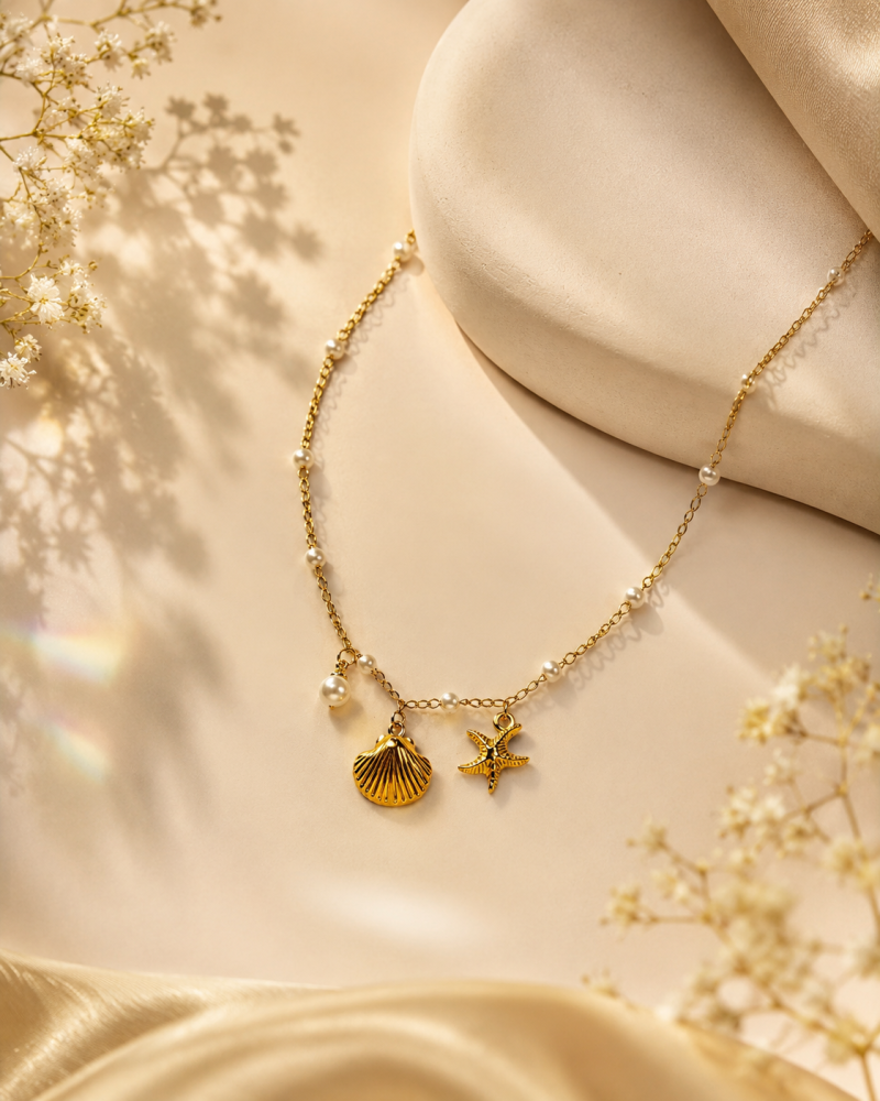 Coastal Pearl Pendant