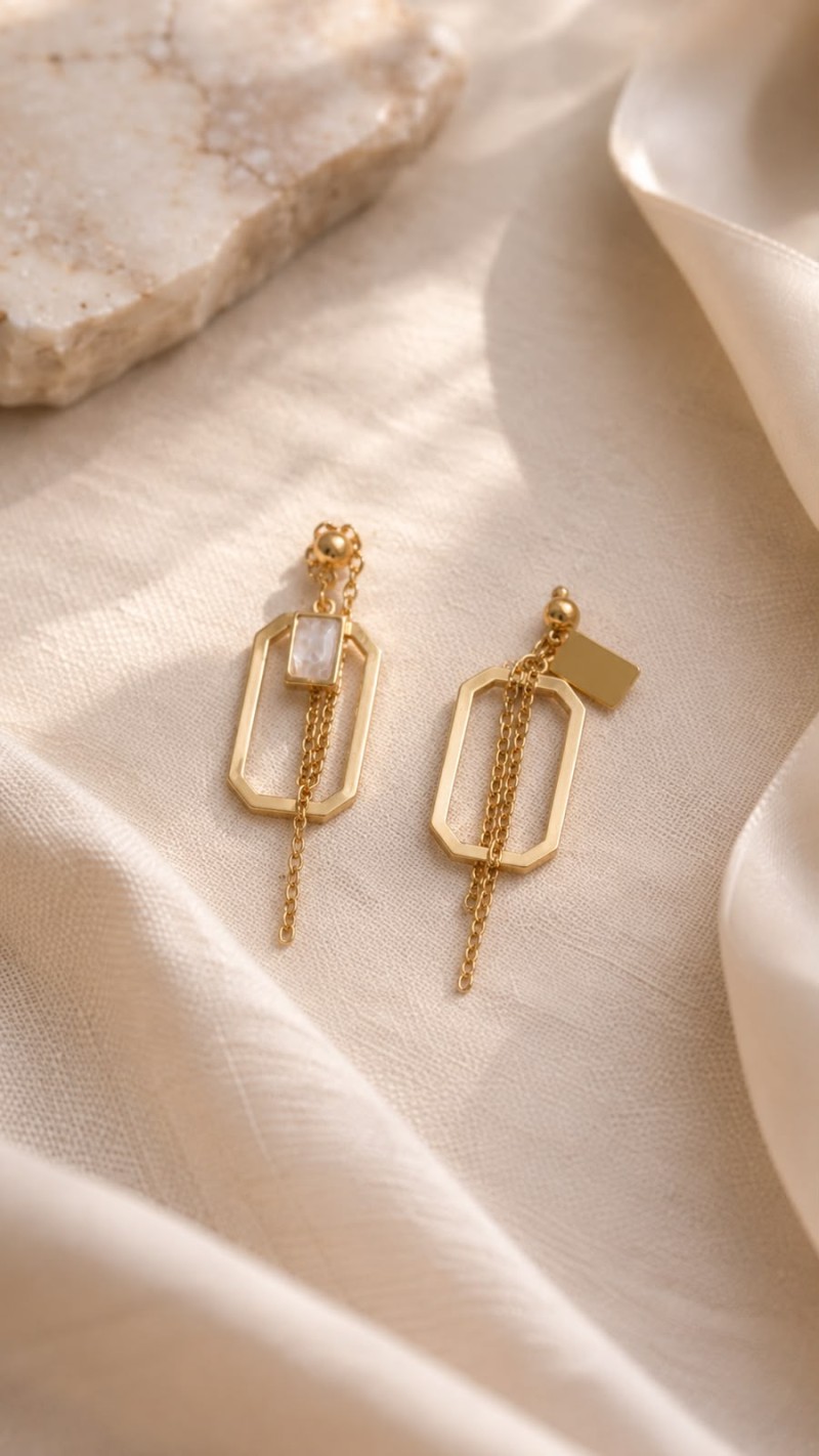 Chain Drop Earrings